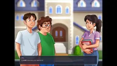 Screenshot von Summertime Saga 5