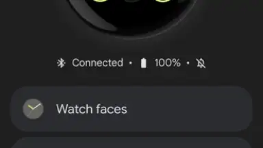 Screenshot von Google Pixel Watch 2