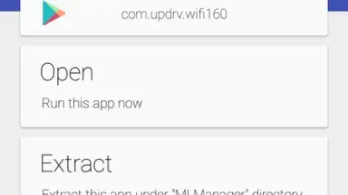 Screenshot von ML Manager 8