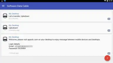 Screenshot von Software Data Cable 12