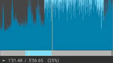 Screenshot von mp3DirectCut 4