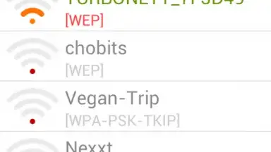 Screenshot von TurboWifi 3