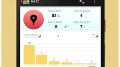 Screenshot von Шагомер 1