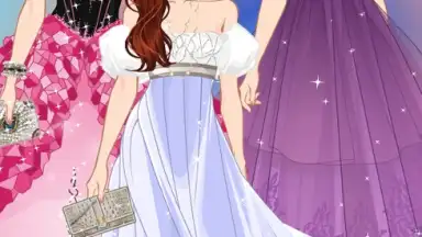 Screenshot von Princess Prom Dres Up Games 4