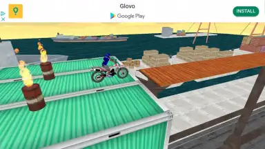 Screenshot von Bike Stunt Ramp Race 3D 6