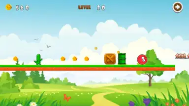 Screenshot von Red Ball 5 17