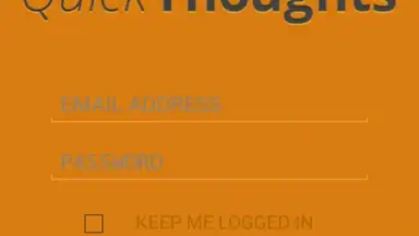 Screenshot von QuickThoughts 6