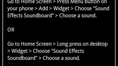 Screenshot von Sound Effects Soundboard 3