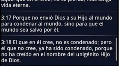 Screenshot von Santa Biblia Reina Valera 1960 4