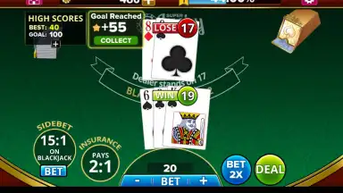 Screenshot von BLACKJACK! 3