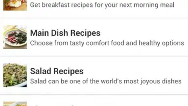 Screenshot von Quick and Easy Recipes 4