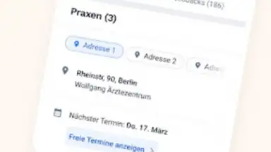 Screenshot von jameda: Ärzte finden & buchen 5