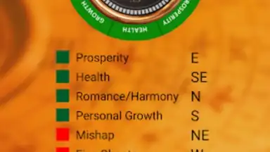 Screenshot von Feng Shui Compass 3