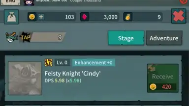 Screenshot von Tap Dragon: Little Knight Luna 11