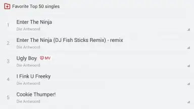 Screenshot von NetEase Cloud Music 6