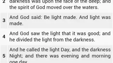 Screenshot von Catholic Bible 4