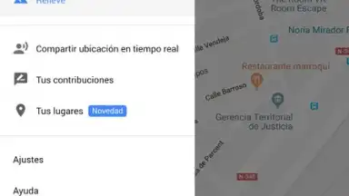 Screenshot von Google Maps Go 8