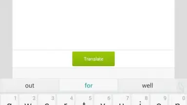Screenshot von Ginger Keyboard 3