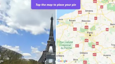 Screenshot von GeoGuessr 11
