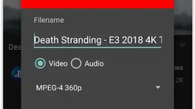 Screenshot von MTube 8