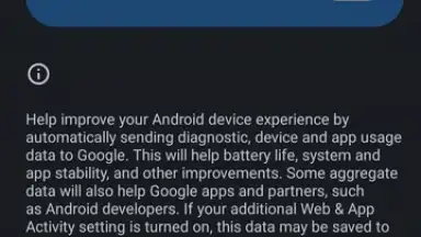 Screenshot von Google Play services 27