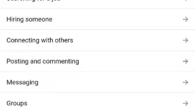 Screenshot von LinkedIn 8