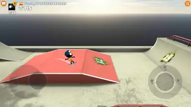 Screenshot von Stickman Skate Battle 2