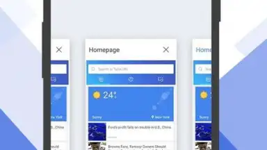 Screenshot von Браузер Internet 5