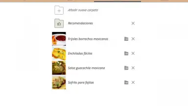 Screenshot von Recetas Mexicanas 1