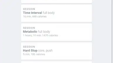 Screenshot von 8fit 3