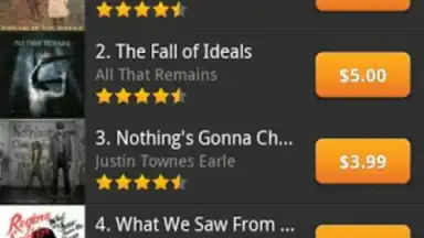 Screenshot von Amazon Music 4