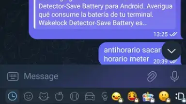Screenshot von Telegram 12