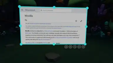Screenshot von Firefox Reality 3