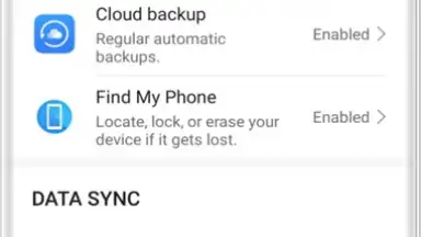 Screenshot von HUAWEI Cloud 4