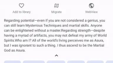 Screenshot von LNReader 1