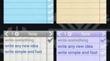 Screenshot von Note To Do. Widget 4