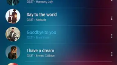 Screenshot von Mp3 player 6