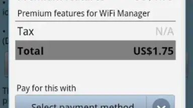 Screenshot von WiFi Manager 1