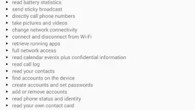 Screenshot von Exodus Privacy 6