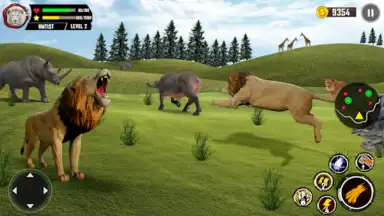 Screenshot von Lion Simulator Animal Games 3d 2