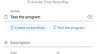 Screenshot von aTimeRecording - Online Time Tracking 6