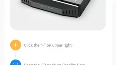 Screenshot von Creality Cloud 4