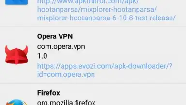 Screenshot von APKUpdater 2