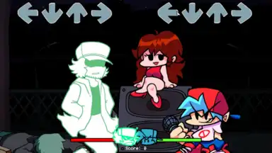 Screenshot von FNF Garcello Annie Hazy River 6