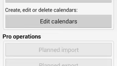Screenshot von iCal Import/Export 2.4 8