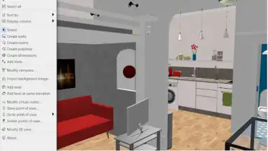 Screenshot von Sweet Home 3D 10