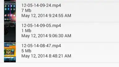Screenshot von FREE screen recorder NO ROOT 3