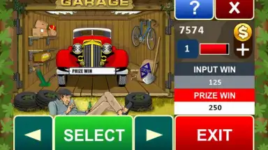 Screenshot von Garage slot machine 3