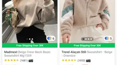 Screenshot von Trendyol 12