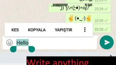 Screenshot von Upside Down Chat+ 7